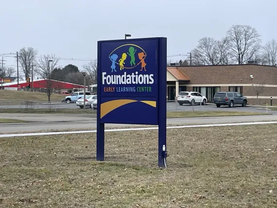 Foundations Sign